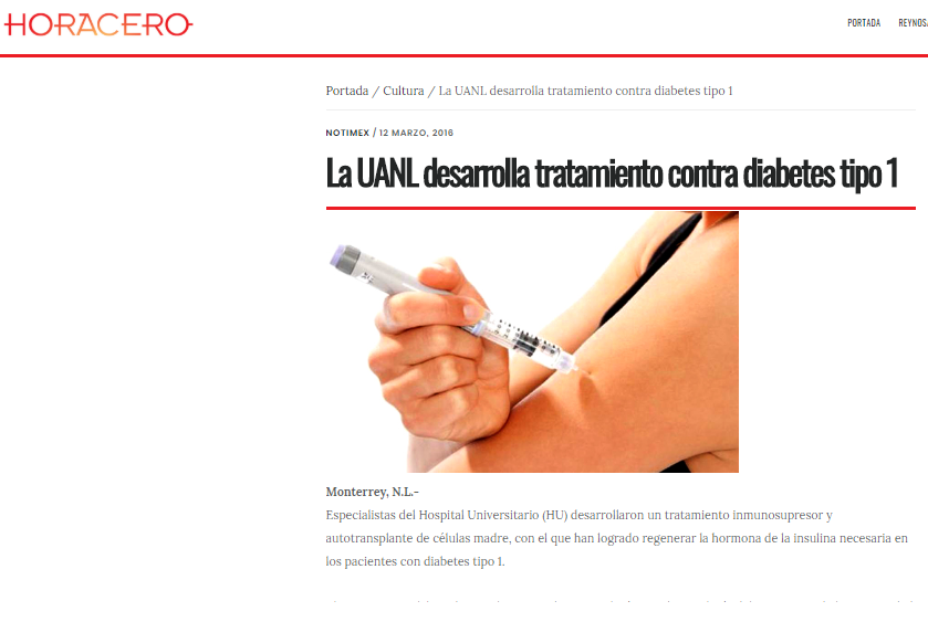 Captura nota UANL Diabetes