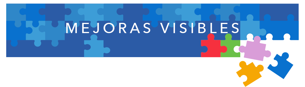 Mejoras visibles rompecabezas